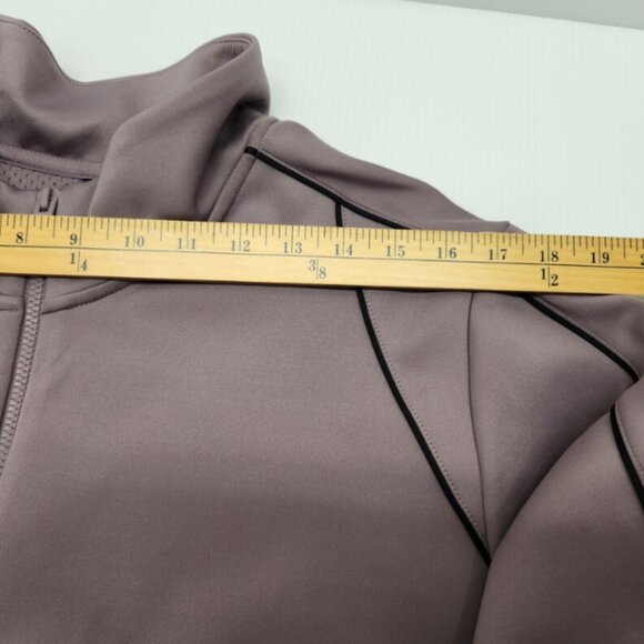 Adidas Women's Plus Size Walking Jacket Lustrous Purple Colourpop Track Top - Picture 5 of 9